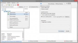 areca backup guida