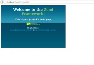 ZF - Zend Framework per Ubuntu 15.10