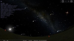 Stellarium - Cielo su Giove