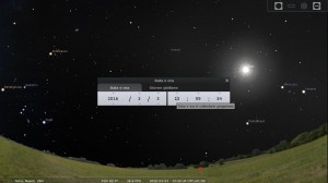 Stellarium gestione tempo