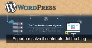 All-in-one WP Migration - wordpress plugin
