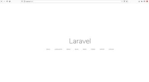 Laravel page